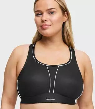 Swegmark Sport-BH Movement ohne Bügel schwarz