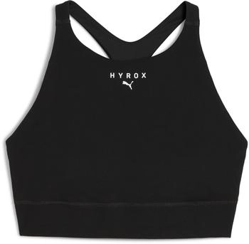 Puma x Hyrox Shapeluxe High Neck Bra schwarz 01