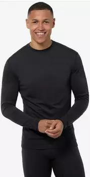Super Natural Bio Base Longsleeve schwarz