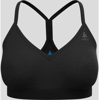 Odlo Merino Soft Sport-BH leichter Halt schwarz