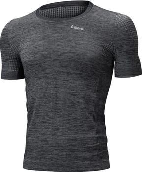 Lenz Funktionsshirt T-Shirt perforiert schwarz