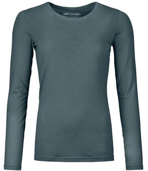 Ortovox cool clean ls merinowolltrikot dunkelgrau