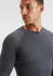 HEAT keeper Thermounterhemd 'Thermo Langarm-Shirt' grau anthrazit meliert 68194164-XL