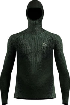 Odlo Blackcomb Eco Facemask Longsleeve gr&uuml;n