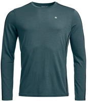 Ortovox 185 Rock'N'Wool Long Sleeve M - Dark Arctic Grey - L