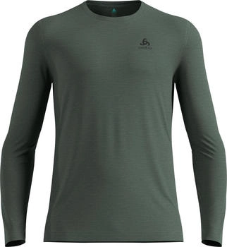 Odlo Merino Crew Neck BI Longsleeve gr&uuml;n