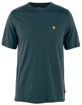 Fjällräven Bergtagen Merino T-Shirt blau schwarz