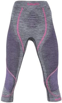 UYN Ambityon lange Funktionsunterhose melange black melange purple raspberry