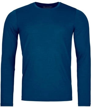 Ortovox Cool Clean Longsleeve blau schwarz