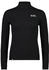 Mons Royale Cascade Merino Mock Neck Langarm schwarz