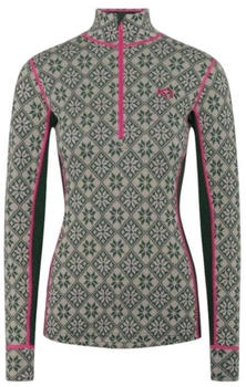 Kari Traa Rose Half-Zip Merinounterwäsche grau thyme