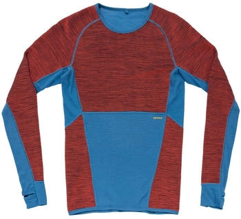 Devold Tuvegga Merino Shirt rot cayenne