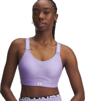 Under Armour Infinity High Support Sport-BH transparent wei&szlig;