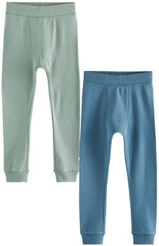 Next Thermo-Leggings im 2er-Pack blau taubenblau