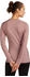 Icebreaker Damen Merino 200 Oasis Langarm Crewe Thermoshirt (104375) rosa
