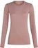 Icebreaker Damen Merino 200 Oasis Langarm Crewe Thermoshirt (104375) rosa