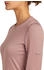 Icebreaker Damen Merino 200 Oasis Langarm Crewe Thermoshirt (104375) rosa