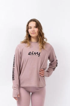Eivy Loose Mx Wool Rib Longsleeve rosa