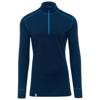 Thermowave Merino Xtreme L/S Shirt 1/2 Zip storm/topaz
