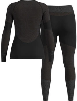 Odlo Damen Winter Specials Performance Evolution Warm Baselayer Set (198041) schwarz