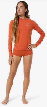 Super Natural Tundra175 Langarmshirt (SNW026230) chilli/verschiedene