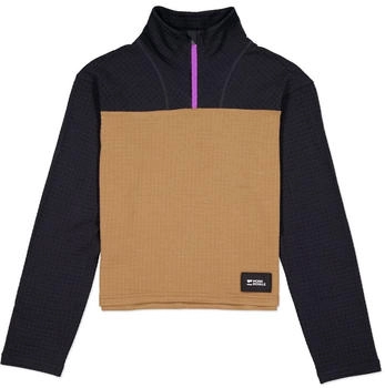 Mons Royale Offgrid Merino Fleece Langarmshirt (100793-1286-570) schwarz/toffee