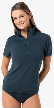 Super Natural Tundra175 Zip 1/4 (SNW024470W01S) blau
