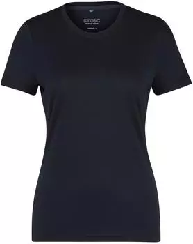 Stoic Merino180 BengtSt. T-Shirt slim schwarz/blau