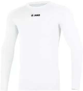 JAKO Inter Langarmshirt weiss/schwarz