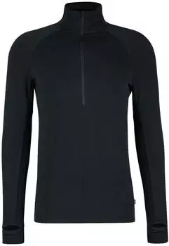 Stoic MerinoSoft245 TuleboSt. Half Zip (48131423) Black