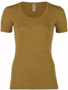 Engel Sports Damen-Shirt S/S (4251119) SafranMelange
