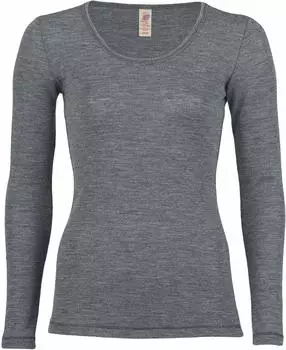 Engel Sports Damen-Shirt L/S (4241417) Schiefer