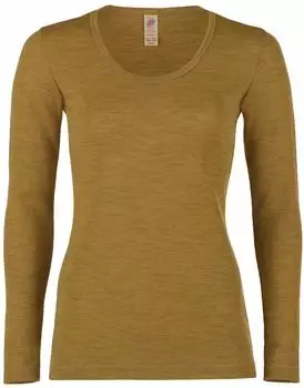 Engel Sports Damen-Shirt L/S (4251140) SafranMelange