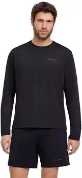 Falke Herren Langarmshirt Warm (38779) schwarz