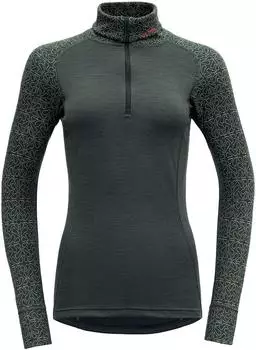 Devold Duo Active Merino 205 Z.Neck Wmn (GO328244A) grün/woods