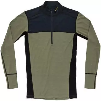 Devold Lauparen Merino 190 Zip Neck (67702505) Ink/Lichen/Black