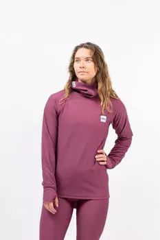 Eivy Women's Icecold Gaiter Rib Top (57059045) Pinkgundy