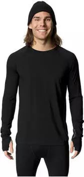 Houdini Desoli Merino Light Half Zip true black