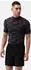 Danish Endurance Kompressionsshirt Muscle Fit mit Mesh 2er Pack schwarz/grau camouflage