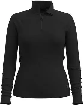 Smartwool Classic Thermal Merino BL CB 1/4 ZB Funktionsshirt (SW002829) schwarz