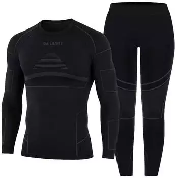 Smilodox Tarian Thermo Outfit Set schwarz