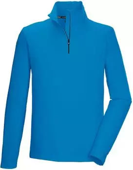 Killtec KSW 71 MN FLX SHRT Funktionsshirt mit Stehkragen (43465-000) sky