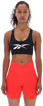 Reebok Vector Sport-BH Racerback schwarz/weiß