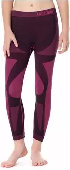 Ladeheid Thermoaktive Lange Unterhose LASS0009 schwarz/rosa