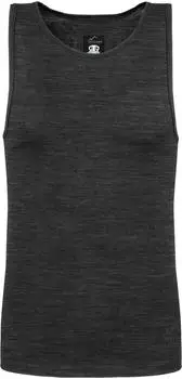 Normani Merino Tank Top 100% Merinowolle anthrazit