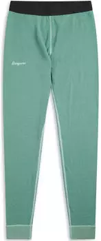 Bergans Inner:Dual Merino Kinder Tights (255693-3441-23555-128) grün