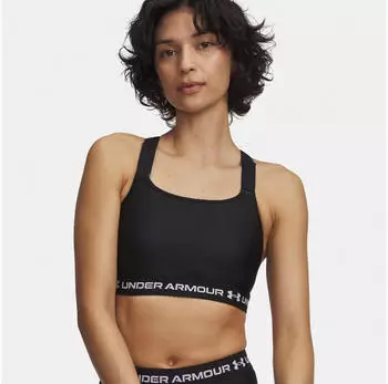 Under Armour Mid Crossback BH (6011152) schwarz