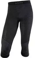 Uyn U100040, UYN Fusyon 3/4 Funktionsunterhose Herren black/anthrazit/anthrazit XXL