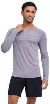 Falke Men Long Sleeved Shirt Warm (38785) grey-heather