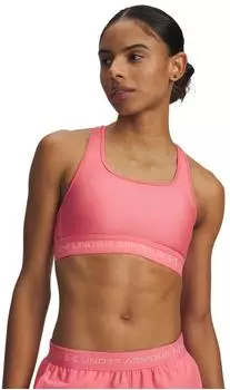 Under Armour Mid Crossback Bra (1361034) bittersweet pink/posh pink